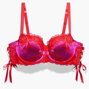 Savage X Fenty Lace’d up Balconette Bra